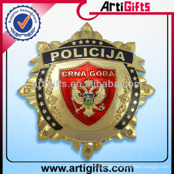 Cheap custom metal security officer badges